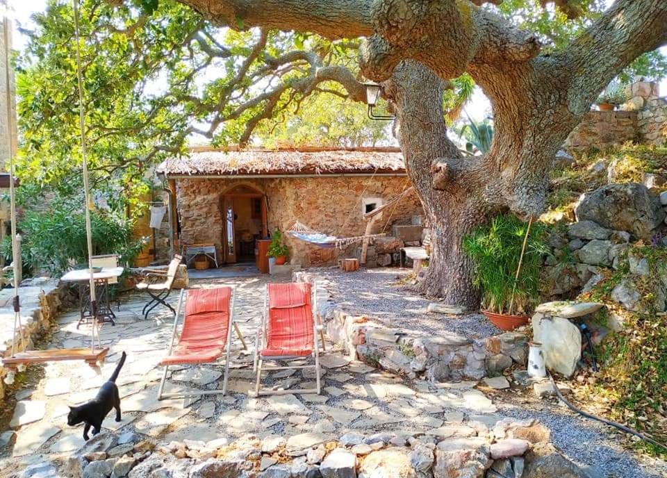 Wellanidia Cottage Skoutari 기티오 외부 사진